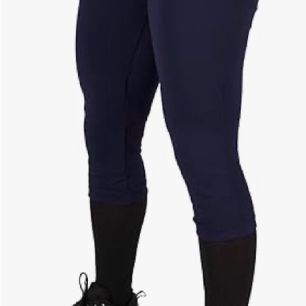 Champro Navy Woman’s Tournament Traditional Low-Rise Softball Pants Size M